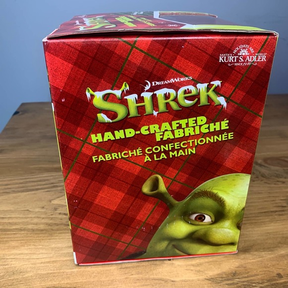 RETIRED 2007 FABRICHE DONKEY FROM SHREK MOVIE ADORABLE NIB KURT ADLER - Picture 7 of 8